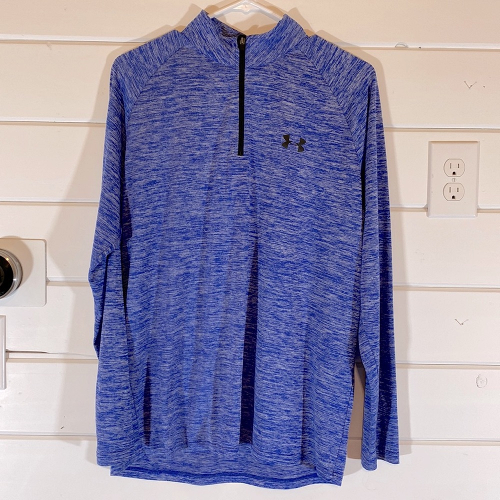 Under Armour light weight 1/4 zip heatgear loose shirt medium